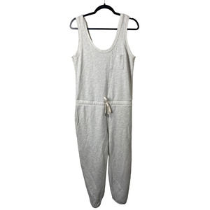 n:Philanthropy Gray Sweater Jumpsuit Tie Front Overalls Medium